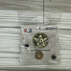 Lucky Shot USA made 3006 SPRG R-P bullet necklace NEW hand made of 1